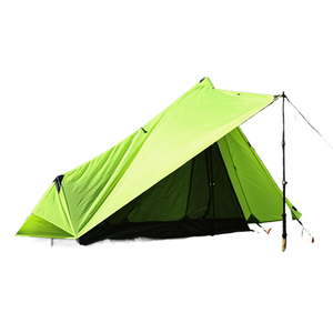 Carpa de camping personalizada para exteriores BC Lightweight Green Arrow 15D con revestimiento de silicona ultraligera para una sola persona - Product Image 3