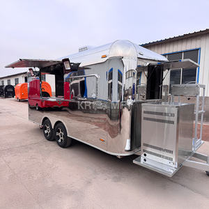 Freidora Multifuncional para Exteriores, Carritos de Venta de Comida Verificados, Remolque de Restaurante, Carrito Móvil de Hot Dogs - Product Image 3