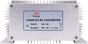 Waterproof DC/DC 24V 48V <b>Converter</b> 25A 1200W Step-Up <b>Voltage</b> Regulator Single Home Motor Use Car Power Supply Module HJ1835-48V2 - Product Image 3