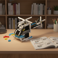Kit de Robot de Codificación STEM con IA, Control Remoto para Niños de 7 a 12 Años, Programable con Scratch 3.0 y Python, Juguete Educativo con Batería