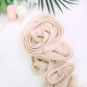 Corsage de encaje floral de chifón de lujo ecológico de Bozhou con rosas 3D de malla <span class=keywords><strong>para</strong></span> <span class=keywords><strong>vestido</strong></span> de novia - Product Image 3