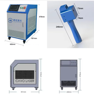 Machine de nettoyage au laser à fibre de qualité industrielle JINGWANG LASER 300W pour le nettoyage à haute vitesse de l'acier inoxydable et des métaux de précision