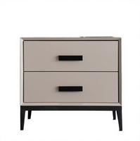 Armoire de chevet moderne minimaliste en métal de luxe abordable de haute qualité, nouvelle arrivée, armoire de rangement la plus vendue
