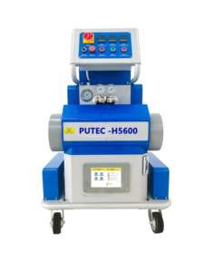 Pompe d'équipement <span class=keywords><strong>de</strong></span> pulvérisation <span class=keywords><strong>de</strong></span> mousse <span class=keywords><strong>de</strong></span> polyuréthane pour l'isolation des toits, des murs, l'encapsulation des sous-planchers, le levage du béton, contrôle PLC automatique - Product Image 1