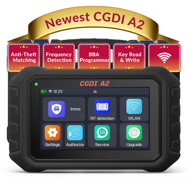 Official CGDI A2 IMMO Chips MCU Programmer Anti-theft Chip Key Reading and Writing for Mer/cedes-Ben/z B/M/W Car