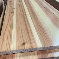 Tablas de Madera Maciza de Cryptomeria China, Tablas de Madera Maciza con Cantos Encolados, Tablas para Ataúdes