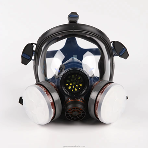 Masker <span class=keywords><strong>Gas</strong></span> wajah penuh profesional, dapat dipakai ulang dengan filter Vapor Organik canggih - Product Image 1