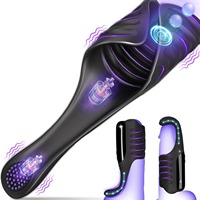 Sélection Premium Mondiale : Exerciceur de gland masculin, entraîneur de masturbation, masseur vibrant, 100% étanche, jouets sexuels pour adultes