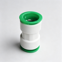 Raccord égal en PPR à emboîtement rapide, filetage mâle/femelle, matériaux de plomberie, résistant à la chaleur, anticorrosion, sans soudure, connexion rapide, plastique, eau