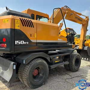 Hyundai 150w-9 15Ton Wheel Excavator Used 2023 <b>Model</b> Cummins Engine High Power Low Fuel Consumption Certified Pre-<b>Owned</b> - Product Image 1
