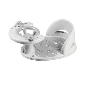 Baby Bath Chair <b>Frame</b> Gray Temperature Sensing 0-12 Months Multifunctional Toilet Seat PPTPE Material - Product Image 2