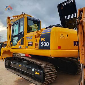 Excavatrice Komatsu d'occasion de 20 tonnes d'origine japonaise, excavatrice d'occasion Komatsu Pc200-8 en bon état - Product Image 1