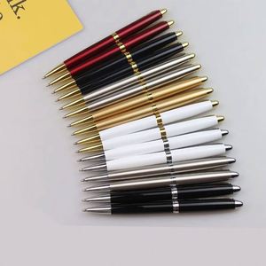 Factory Direct Sales High-quality Metal Ballpoint <b>Pens</b> logo Luxury Customizable Slim Signature <b>Pen</b> Custom <b>Multi</b>-<b>Colored</b>/Black - Product Image 5