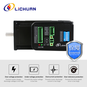 Lichuan 36V 4A 2 <span class=keywords><strong>motor</strong></span> deslizante Nema23 da fase integrado 1/2/3N.m laço aberto integrou o motorista dos motores deslizantes para a máquina automatizada - Product Image 3