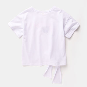 Hot Products 2017 maglietta alla moda maglietta allungata a coda <span class=keywords><strong>lunga</strong></span> da ragazza dal fornitore della cina - Product Image 3