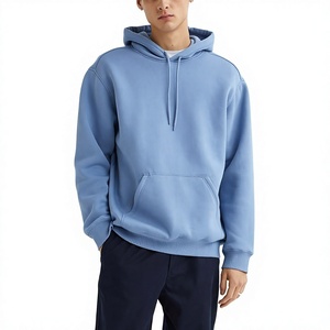 Sweat-shirt unisexe en polaire couleur unie, chaud et écologique, style streetwear décontracté, coupe régulière, respirant, avec poche - Product Image 6