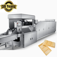 Ligne de production de machines à gaufrettes et biscuits fourrés au chocolat