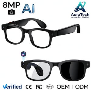 Nuevas Gafas Inteligentes AIMB G2 Pro 2026 con IA, Cámara de 8MP, Video HD 1080P, Traducción por IA, Minutas de Reuniones, Gafas de Sol UV, Asistente de Voz por IA - Product Image 6