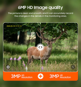 Telecamera da Caccia VESAFE UBOX APP 6MP con Doppia Lente, Rilevamento Movimento PIR Solare, PTZ, Mimetica, 4G, Grandangolo, Visione Notturna, Scheda di Memoria - Product Image 2