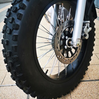Moto tout-terrain à moteur BMX avec moteur de 49cc à 125cc, réservoir de carburant intégré et pneus de neige de 20 pouces