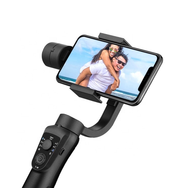 3-Axis Handheld Gimbal Stabilizer Mini PTZ Action Camera