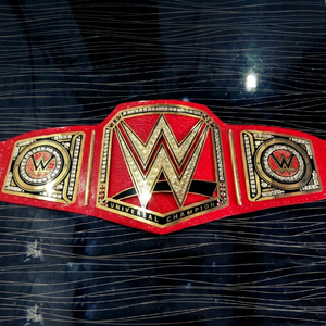 Cinturón de Campeonato de Lucha Libre Vintage VEMPIRE INDUSTRY, Hebilla de Aleación Chapada en Oro, Cinturón Personalizado de Cuero PU con Impresión por Transferencia de Calor - Product Image 1