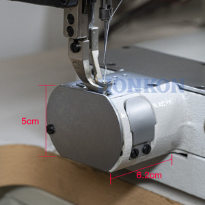 Machine à coudre industrielle à aiguille simple entièrement automatique et robuste avec coupe-fil automatique - Product Image 3