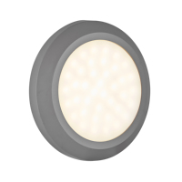 Applique murale LED moderne IP65 étanche en ABS, carrée ou ronde, pour extérieur, jardin, coin, éclairage décoratif domestique