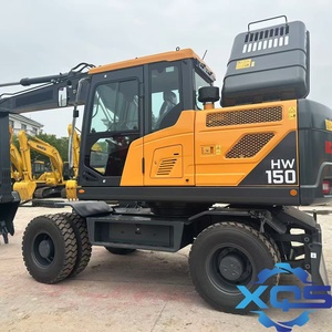 รถขุดล้อยี่ห้อฮุนได รุ่น Hw150 150 125kw เครื่องยนต์คัมมินส์ พร้อมเกียร์บ็อกซ์ สำหรับงานก่อสร้าง สภาพใหม่เอี่ยม ประสิทธิภาพเยี่ยม - Product Image 6