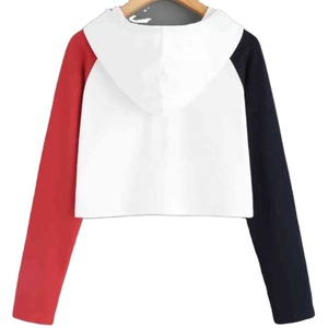 Corp top 2021 nuevos productos impreso personalizado nuevo comercio mujer sudaderas con y sin capucha sudadera - Product Image 2
