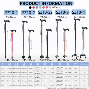 杖 木製ハンドル 折りたたみ式 軽量 アルミニウム製 調節可能 ポータブル 手杖 男性 女性 高齢者向け - Product Image 4