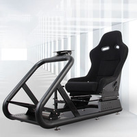 Siège de simulation de course automobile professionnel en gros, siège de simulation de course automobile, support de siège de simulation de course automobile