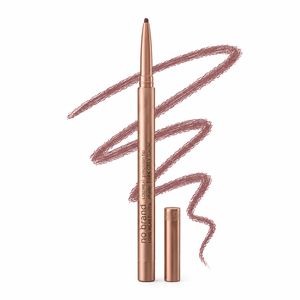 Crayon à sourcils double tête de haute qualité, imperméable, longue tenue, à pointe précise, gris foncé, sans marque - Product Image 4