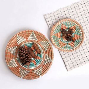 Boho Art 3 Set Bol Ensembles Décoration Murale Suspendus Nordique Bois Garçons Rond Plante Cintre Macramé Décoration en Corde Garde-Manger <span class=keywords><strong>Table</strong></span> Moderne - Product Image 2