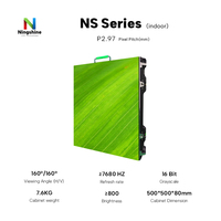 16 Bit gri seviye P3.91 P2.97 iç mekan Led ekranı modüler sahne merkezi kiralama LED ekran Video duvar