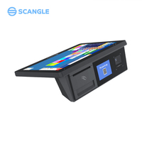 Terminal de point de vente portable V10 compatible Android avec imprimante thermique pour la livraison de repas