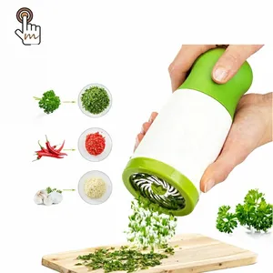 Hot Sell Herb Mill Grinder Parsley Chopper Shredder Vegetable Cutter Kitchen Tools for Fruit Salad Cooking Gadget