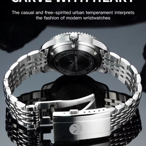 SP0033 Montre de plongée 39 mm très vendue, montre automatique de luxe pour homme en acier inoxydable, verre saphir, étanche 200 m - Product Image 4