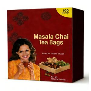 Té Chai Tianma Masala Orgánico <span class=keywords><strong>de</strong></span> Grado A, en Bolsitas <span class=keywords><strong>de</strong></span> 2g*100, en Caja, Suministros <span class=keywords><strong>de</strong></span> Fábrica China - Product Image 3