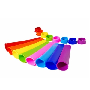 Moules à crème glacée en Silicone avec couvercles noués, conteneurs de collation <span class=keywords><strong>pour</strong></span> boîte à Lunch amusants, machine à glace en forme ronde - Product Image 2