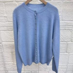 Áo cardigan len cashmere kiểu mới <span class=keywords><strong>2025</strong></span> dành cho nữ, chất liệu len/cashmere, kiểu dáng cài nút, họa tiết trơn - Product Image 3
