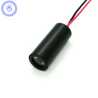 Module laser focalisable à point vert de classe II 1mW 520nm 3-5v
