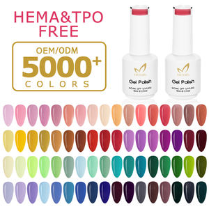 HEMA ücretsiz yeni 64 renk koleksiyonu jel  cilalama seti özel etiket toptan oje jel tırnak  cilalama seti özel Logo - Product Image 1