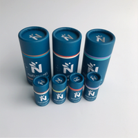 Tube en papier cylindrique pour baume à lèvres, imprimé sur mesure, fait main, biodégradable, recyclable, écologique, vente chaude