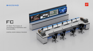 คอนโซลควบคุมแบบโมดูลาร์อลูมิเนียมสำหรับงานหนัก Kesino 24/7 |   เฟอร์นิเจอร์ตามหลักสรีรศาสตร์สมัยใหม่สำหรับศูนย์ควบคุมที่มีความสำคัญสูง - Product Image 4