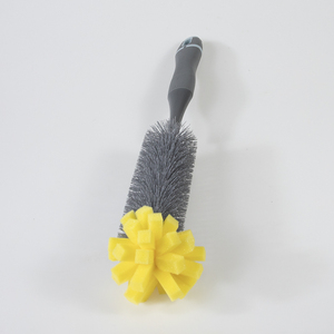 Kết nối chắc chắn chai nhựa bàn chải sạch hơn với đầu xử lý cổ điển bé chai làm sạch bàn chải phụ kiện nhà bếp - Product Image 4