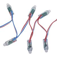 Venta al por mayor DC5V 12V RGB a todo color Ws2811 1903 9mm 12mm Pixel luces cadena iluminación exterior impermeable 2811 Dmx Led Pixel Luz