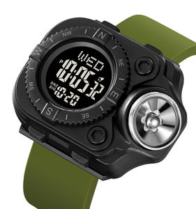 Relojes Skmei 2187 Nieuw Design Horloge Extra Functie Outdoor Sport Mannen Digitaal Horloge Met Led Zaklamp Zonne-Flitslicht - Product Image 4