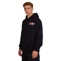 Fabrication de vêtements personnalisés, logo imprimé, design personnalisé, coupe classique, sweat-shirt streetwear, 100% coton, 400 g/m², vêtements pour hommes