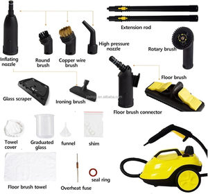 Limpiador a <span class=keywords><strong>Vapor</strong></span> Eléctrico Portátil para Autos, 2000W, Alta Presión, Tanque <span class=keywords><strong>de</strong></span> 2L, para Detallado Automotriz y Limpieza Interior - Product Image 3